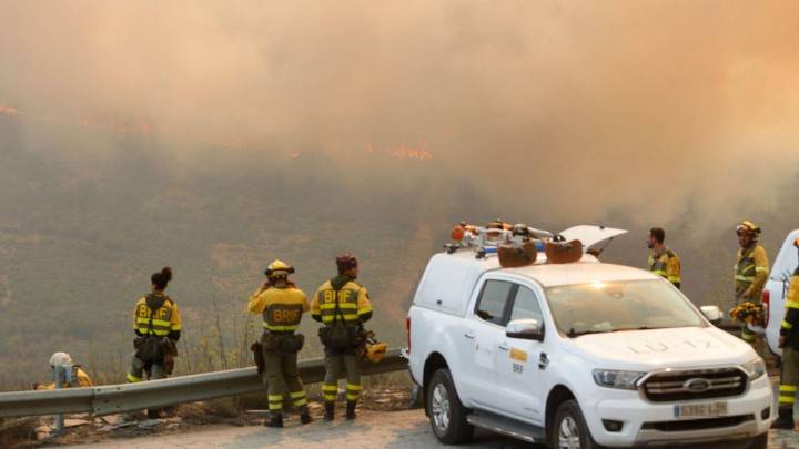 Última hora de los incendios en España: mejora la evolución de los fuegos de Zamora y León, salvo el de Fasgar