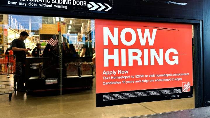 US applications for jobless benefits up modestly but remain at a healthy level