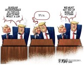 Cartoon: Putin says 'jump'