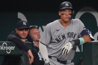 Aaron Judge pushes back on Yankees manager's throwing comments