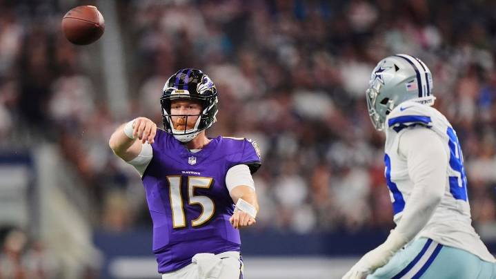 Cooper Rush tosses TD pass and pick-6 in return to AT&T Stadium as Ravens beat Cowboys 31