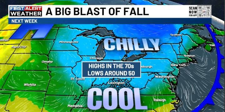 FIRST ALERT | Chris Bailey follows the big blast of fall