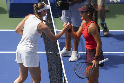 Llega a su fin la mejor actuación de Raducanu desde que ganó el US Open 2021 y pierde con Rybakina