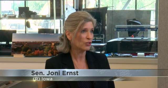 Joni Ernst highlights Iowa's education and agriculture future at UNI