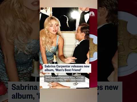 Sabrina Carpenter releases new album, 'Man's Best Friend'