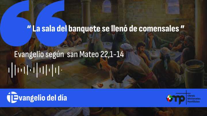 “ La sala del banquete se llenó de comensales ”