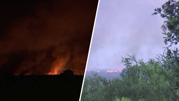 Everglades fire today live updates