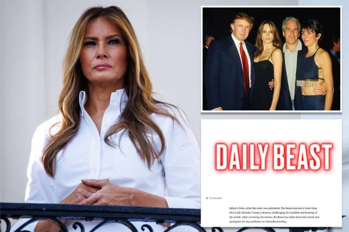 Daily Beast apologizes and retracts article alleging a Melania Trump