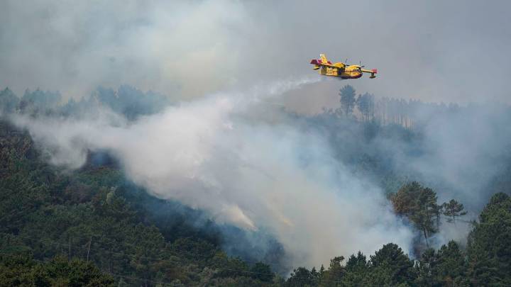 La lluvia llega a Galicia, pero no a las zonas más castigadas por el fuego