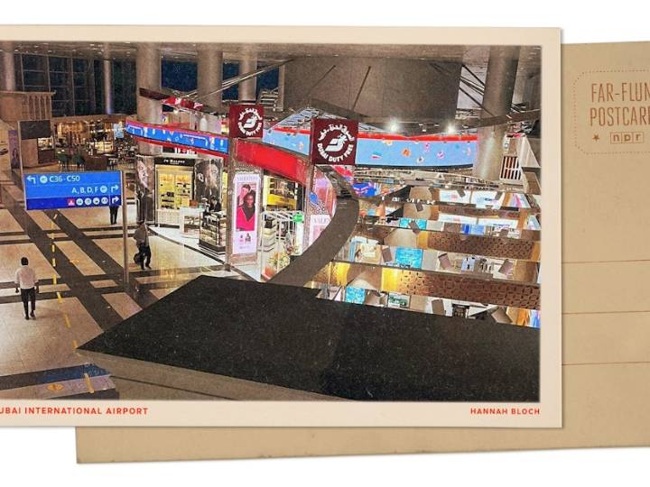 Greetings from the Dubai airport, where a long layover can also be a destination