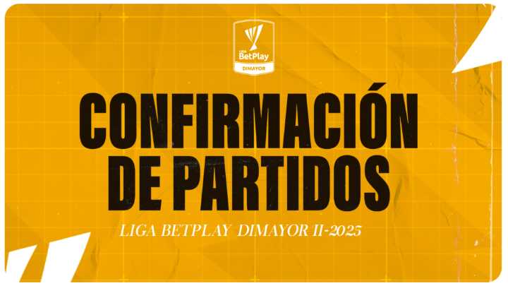 Confirmación de partidos pendientes: fechas 2 y 3 de la Liga BetPlay DIMAYOR ll