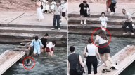 China cae rendida ante Marta Santana, la turista española que salvó a un menor de morir ahogado: "Acto heroico"