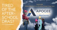 Tired of the After-School Drag? Discover Apogee Horizons: Where Kids Don’t Just Go After School—They Soar!
