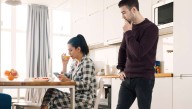 Man Not Sure If Wife Already In Pajamas Or Still In Pajamas