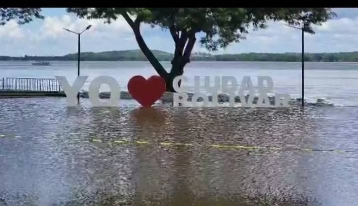 Crecida del Orinoco: 600 Familias Afectadas en Bolívar y Municipios en Alerta Roja
