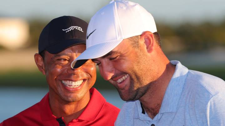 Scottie Scheffler: Tiger Woods' intensity inspired world No 1's PGA Tour success after Masters round in 2020