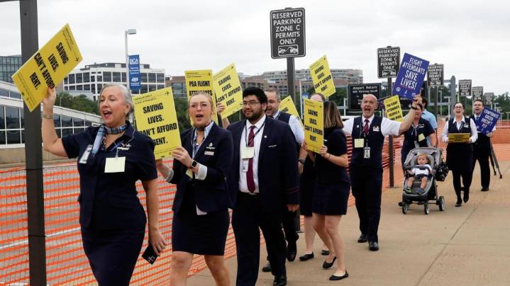 US flight attendants are fed up like their Air Canada peers