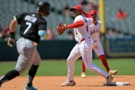 Angels seek balance with Christian Moore’s playing time