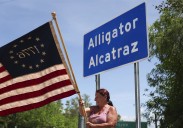'Alligator Alcatraz' migrant jail could halt construction over environmental concerns
