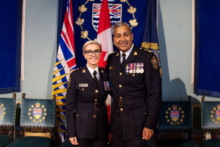 Fiona Wilson sworn in as Victoria’s first female police chief in 167 years