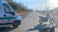 Un motociclista resultó herido tras protagonizar un accidente vial en Capital