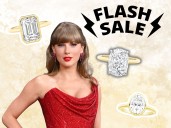 Gilt lab grown diamond sale: Swiftie