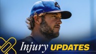 Injury Updates: McVay says Matthew Stafford's back issue 'probably a little bit of both' function and pain tolerance; Emmanuel Forbes Jr. resumes practicing