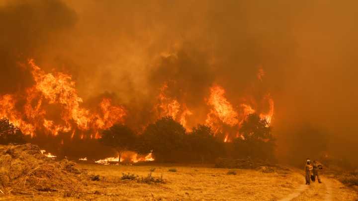 Spain, Portugal, and Greece battle wildfires as heat wave is expected to last for days