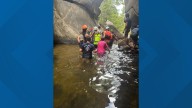 Young adult falls more than 20 feet off ledge at Screw Auger Falls