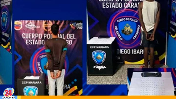 Tres detenidos por microtráfico de drogas en Mariara