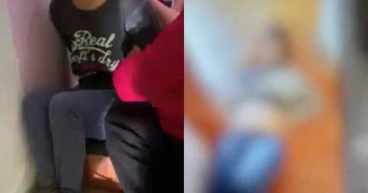 Horrible caso de violencia familiar: Registro mostró a mujer siendo víctima de brutal ataque en su hogar