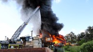 3-alarm Tampa scrapyard fire sends smoke over city