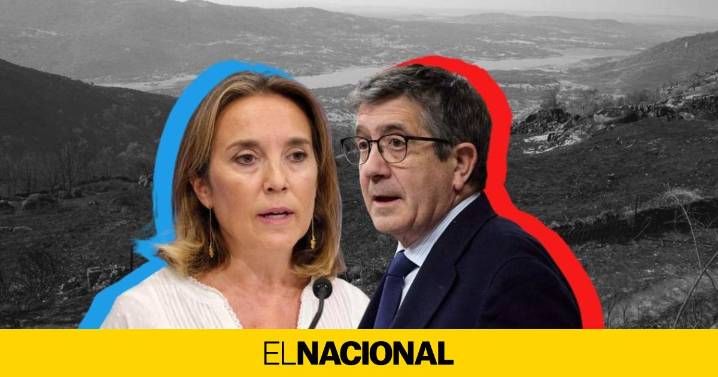 PP y PSOE atizan la riña política con acusaciones cruzadas por la gestión de los incendios