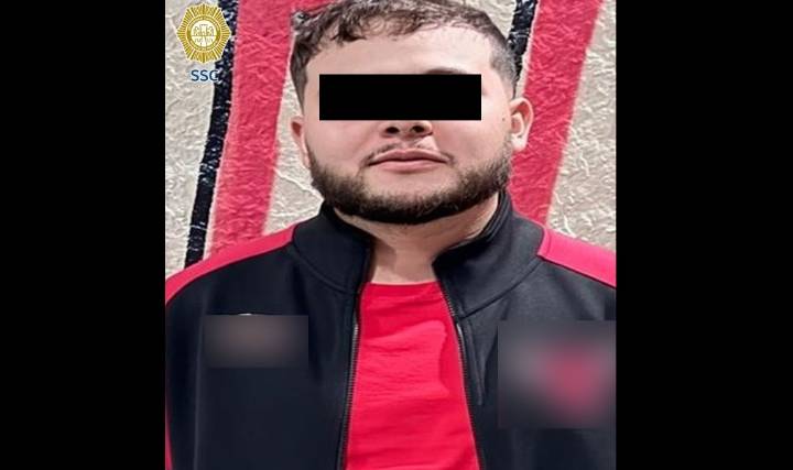 Cae presunto integrante de célula delictiva en la alcaldía Cuauhtémoc