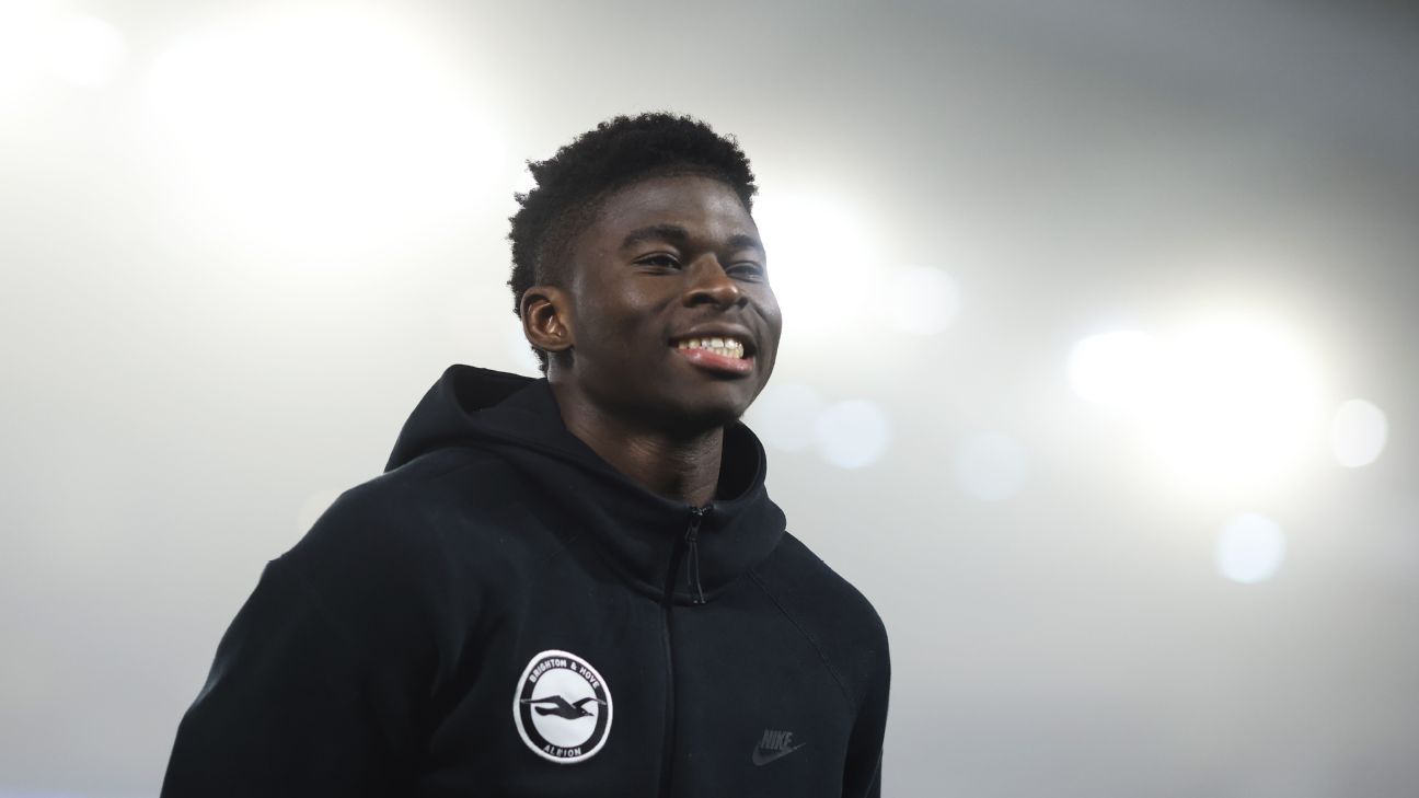 Brighton value Baleba at €120m amid Man United, Man City interest