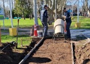 Realizan rampa en plaza España