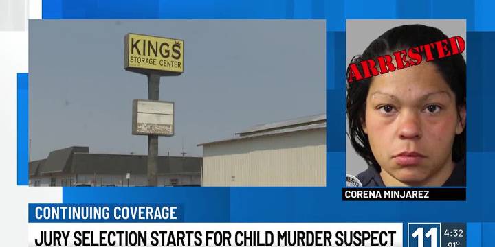 Jury selection wrapping up in Corena Minjarez case