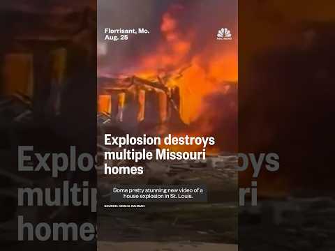 Explosion destroys multiple Missouri homes
