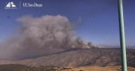 Hawk Fire breaks out in Acton, threatening structures
