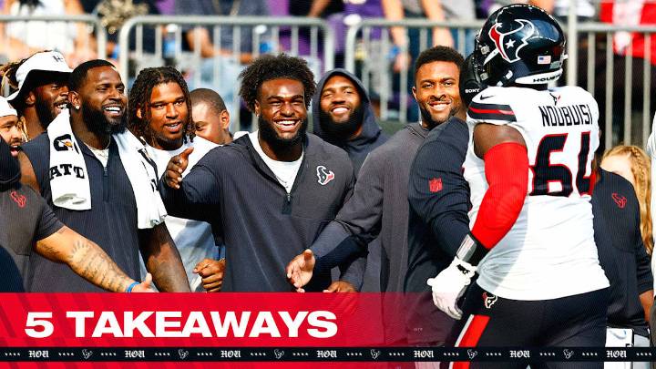Texans at Vikings: 5 Quick Takeaways from the first preseason game of 2025