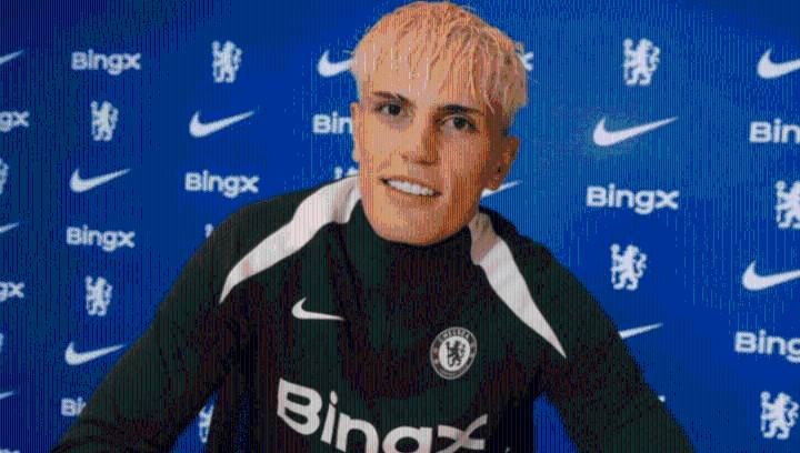 Video: mirá lo más destacado de la presentación de Alejandro Garnacho como nuevo jugador del Chelsea
