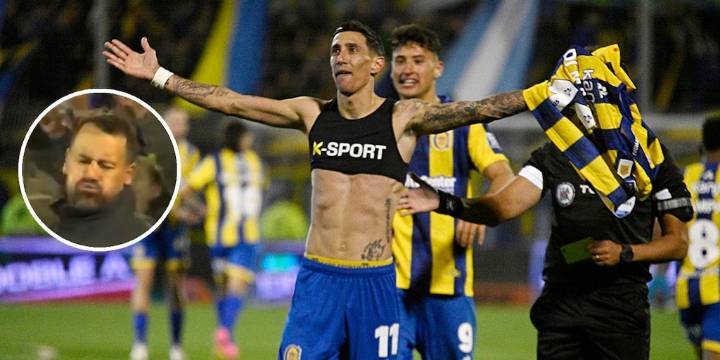 El fantástico gol de Di María ante Newell’s desde otro ángulo y una particular reacción de Fabbiani