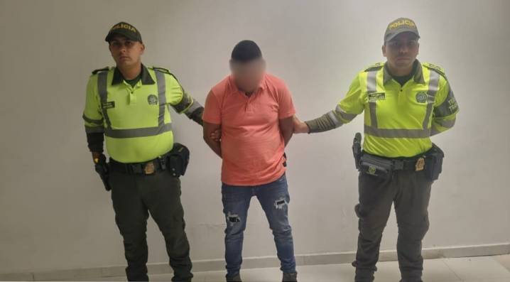 Capturado en flagrancia por el delito de reclutamiento ilícito