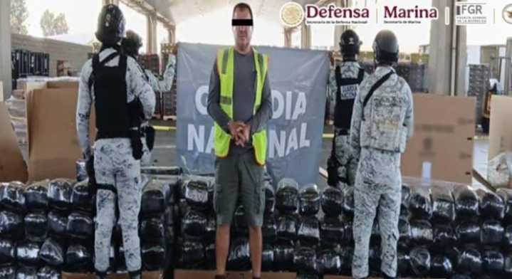 Decomisan casi dos toneladas de metanfetamina y cocaína en la aduana de Tijuana; estaban ocultas en cuadros decorativos