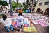 Pegan cédulas de búsqueda en zona turística de Tlaquepaque