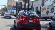 Se manifiestan en Hermosillo contra nuevas presas en el río Sonora, exigen alternativas para garantizar agua sin afectar comunidades