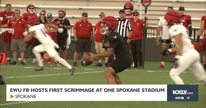EWU brings the 'juice' in Red Turf Takeover at ONE Spokane Stadium