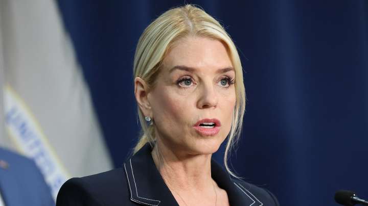 Pam Bondi's Latest 'Fit Proves The Wide-Leg Pants Trend Belongs Back In The Closet