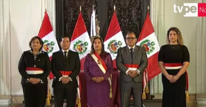 Boluarte nombra a Santiváñez como nuevo ministro de Justicia