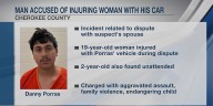 Jacksonville man arrested after injured woman found lying in road